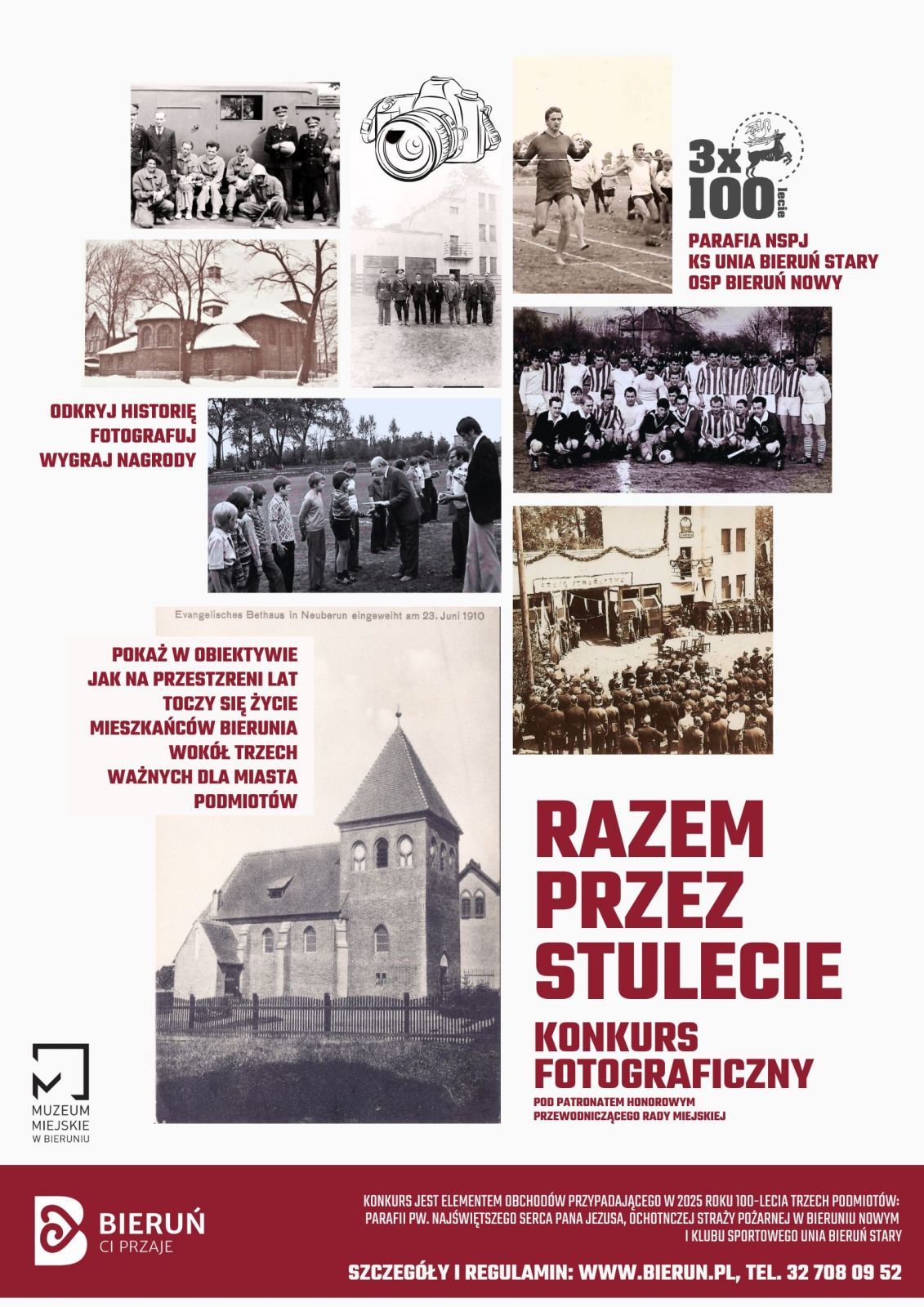 RAZEM PRZEZ STULECIE plakat